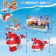 thumbnail image 5 of Toy Super Wings 2 Transform-a-Bots, paquete de 4 unidades con minifiguras, 5 of 5
