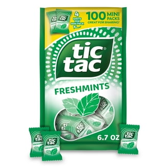Tic Tac Bulk Resealable Refill MDA05 Bag, Freshmint Breath