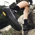 thumbnail image 6 of Men's Comfortable Casual Sneakers, Anti-Slip Hiking Shoes for Outdoor Running, High-Quality Easy-to-Pair Buckle Shoes, Suitable for Holiday Use, 6 of 9