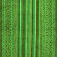 thumbnail image 1 of Ahgly Company Indoor Square Abstract Green Modern Area Rugs, 4' Square, 1 of 4