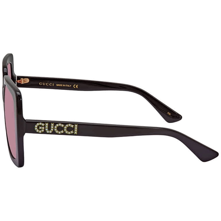Gucci Pink Ladies Sunglasses - Acetate Frame - Walmart.com display picture 3
