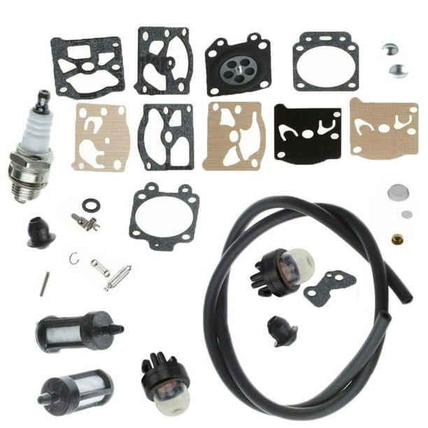 Carburetor Repair Kit With Primer Bulb Fuel Line Filter For Stihl Fs44 Fs36 Fs40 Walmart Com Walmart Com