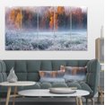 thumbnail image 1 of Grey Hoarfrost Design by Winter - Landscape Print Wall Artwork, 1 of 3