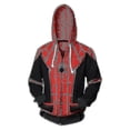 thumbnail image 1 of Spiderman Hoodie Zip-up Men's Hoodie, 1 of 2