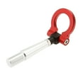 thumbnail image 2 of Foldable Designed Car Racing Tow Hook for Mitsubishi Lancer EX Car Auto Trailer Ring Tow Hook Set Red, 2 of 8