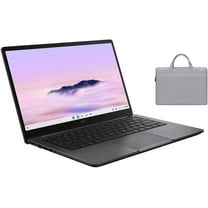 ASUS Chromebook Plus CX 14" FHD Touchscreen Laptop with Google AI|Intel Core 3 N355 Processor|Intel UHD Graphics|Gray| 8GB RAM DDR5 | 256GB SSD | Chrome OS | Bundle with Grey Bag