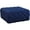 Navy, variant on Homestock French Flair Velvet Ottoman/Bench