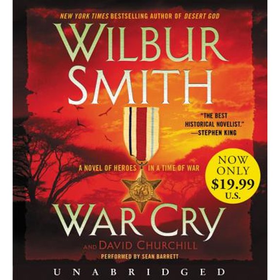 Pre-Owned War Cry: A Courtney Family Novel (Audiobook) by Sean Barrett, Wilbur Smith, David Churchill