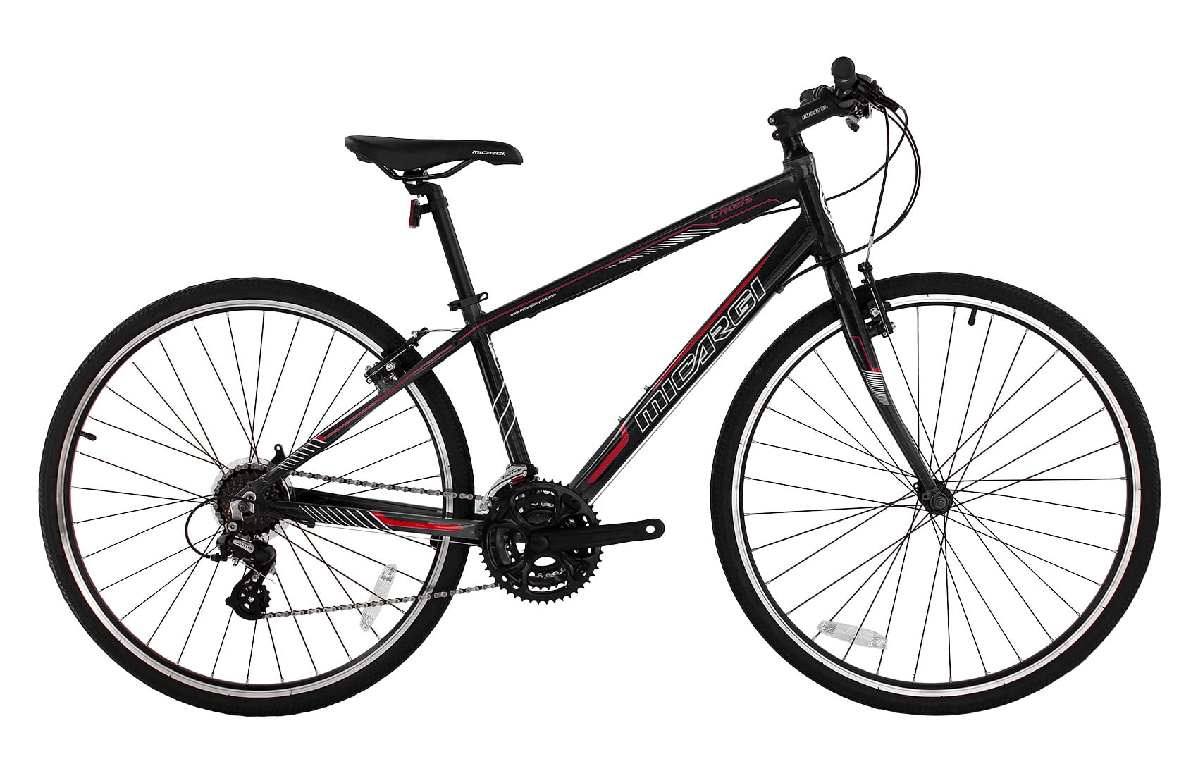 EUROBIKE XC7000 Hybrid Road Bike, Light Aluminium Frame, Perfect