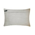 thumbnail image 5 of The HomeCentric Luxury Lumbar Pillow Cover Taupe, Pack of 2, 12"x16" (30x40 cm) Corduroy, Linen Patchwork, Solid, Textured, Faux leather Oblong Pillow Cover, Solid Modern Style - Corduroy Cozies Taupe, 5 of 5