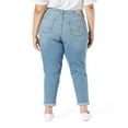 thumbnail image 3 of Levi Strauss Signature.™ Women's Plus Mid Rise Slim Fit Boyfriend Jeans, 3 of 3