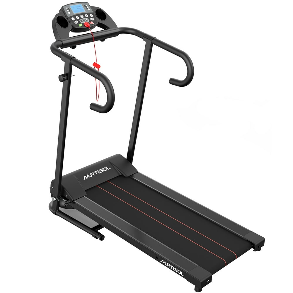 Murtisol Folding Electric Motorized Treadmill Machine 1100W Portable