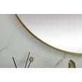 thumbnail image 7 of Metal Frame Oval Mirror 36x72 Inch in Black, 7 of 7