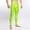 Green, variant on Oplxuo Glossy Compression Pants for Men Athletic Yoga Leggings Stretch Skinny Workout Cycling Running Tights