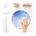 thumbnail image 5 of 1/5Pcs Moon Planet Leaves Round Non-Slip Desk Gaming Mouse Pad Mat Mousepad - 4# 5pcs, 5 of 5