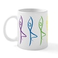 thumbnail image 2 of CafePress - Yoga Tree Pose Mugs - 11 oz Ceramic Mug - Novelty Coffee Tea Cup, 2 of 6