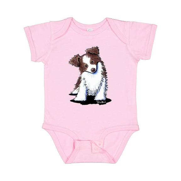 Inktastic Australian Shepherd Boys or Girls Baby Bodysuit