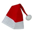thumbnail image 2 of 18" Red and White Unisex Adult Christmas Santa Hat Costume Accessory - Large, 2 of 3