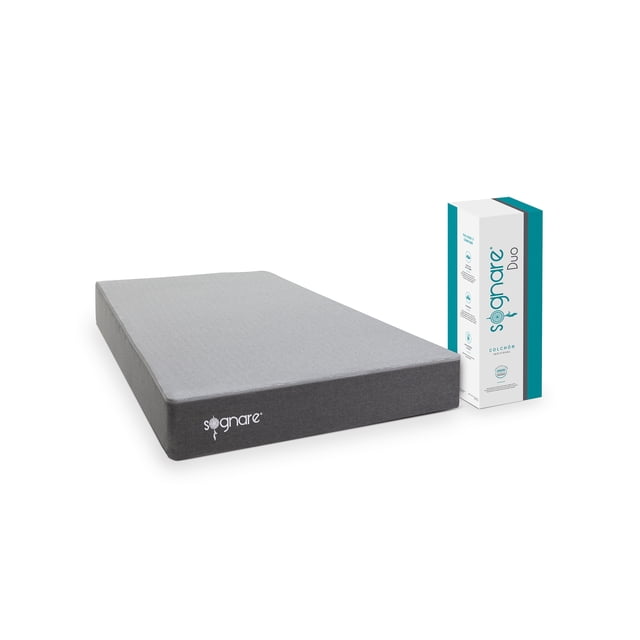 Sognare® Colchón Individual Duo Con Memory Foam Hipoalergénico, Impermeable y Lavable Sognare Sognare Individual DUO