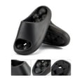 thumbnail image 2 of Gustave Non Slip House Slippers Shower Shoes for Women Men, Open Toe Clouds Slides Thick Sole Quick Drying Bathroom Sandals with Drain Holes for Home Indoor Outdoor, 2 of 8