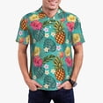 thumbnail image 1 of Fotbe Pineapple Camiseta Polo de Golf para Hombre con Estampado – Camisa Deportiva Transpirable con Cuello Abotonado-Medium, 1 of 6