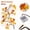 E, variant on Butterfly String Lights, 1.6M Shapeable Vine 48 LED Fairy Lights, USB Powered with Remote Control 8 Modes, Purple Pink Butterfly Lights for Wall Bedroom Spring Decor, Style D