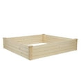 thumbnail image 4 of Veryke Wood Garden Flower Planter Box - 48 x 48 x 10inch, 4 of 9
