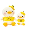 thumbnail image 3 of Soft Duck Fat Plush Pillow Stuffed Animal Duck Plush Toy35cm 45cm, 3 of 5