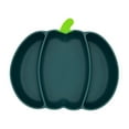 thumbnail image 2 of JMKQLZ Halloween Pumpkin Shaped Silicone Suction Plate With Divided Compartments For Baby Food Toddler Meals Non Slip Base Easy Clean Party Tableware Decor, 2 of 4