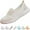 White, variant on Women’s Quick-Dry Water Shoes, Lightweight Aqua Sneakers with Breathable Mesh, Slip-On Swim Shoes for Beach, Pool, Kayaking, Hiking