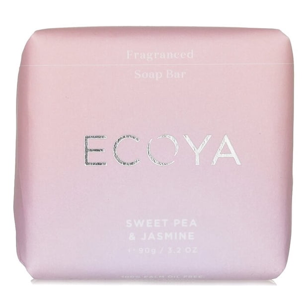 Jabón Ecoya Sweet Pea & Jasmine con manteca de karité 100 g
