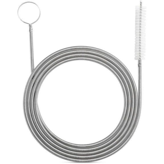 Drain Brush Pipe Cleaning Brush Slim Drain Hole Cleaning Tool Hose Flexible Feeding Tube Cleaning Brush