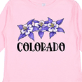 thumbnail image 4 of Inktastic Colorado Columbine Flowers Boys or Girls Long Sleeve Toddler T-Shirt, 4 of 5