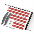 thumbnail image 5 of Stair Template Tool,Stair Tread Gauge Template,Stair Measuring Jig for Treads Tool, 5 of 6