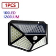 thumbnail image 3 of 1Pcs Solar Lights Outdoor 100 Led Motion Sensor Light Wireless IP65 Waterproof  Wall Lights, 3 of 9