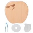 thumbnail image 1 of Caja de recuerdo de dientes de leche, almacenamiento de dientes portátil de madera Caja de dientes de leche Caja de madera para dientes de leche Resultados impresionantes, 1 of 5