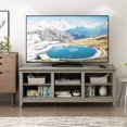 thumbnail image 5 of Home Imports Emporium TV Stand Shelves Modern Gray TV Stand, 5 of 5