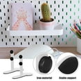 thumbnail image 3 of OUNONA 2Pcs White Table Pegboard Holder Durable Heavy Duty Pegboard Panel Display Stand for Desktop Organization, 3 of 8