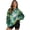 Axolotl Water Lily Design, variant on LedBack Christmas Long Sleeve Sweatshirt Featuring Santa Gift Print, Loose Polyester Women Pullover for Casual Daily Wear and Running, Size S