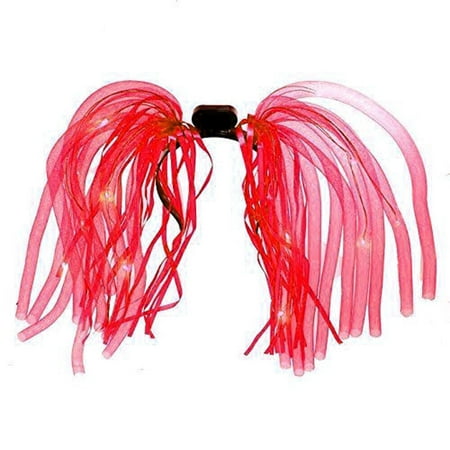 Red LED Noodle Headband Flashing Dreads (Best Products For Dreads)