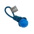 thumbnail image 4 of One Paw, Tug Rope & Ball Dog Toy, Tug of War, Blue, for Dogs, 4 of 6