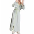thumbnail image 5 of YunPes Girls Dress Long Skirt Spring Summer Autumn New Large Children Loose Long Sleeve Arab Youth Long Skirt Casual Dress Lass Dress, 5 of 9