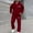 Red, variant on Men's Track Suits 2 Piece Set Long Sleeve Sweatsuit Set Full Zip Running Jacket and Pants Athletic Jogging Fall Winter Tracksuit