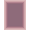 Mauve, Pattern 1, variant on ODIKA Vintage Distressed Faded Field Transitional Border Mauve Solid Refined Stain Resistant Thin Throw for Entryway, Kitchen, Laundry Room