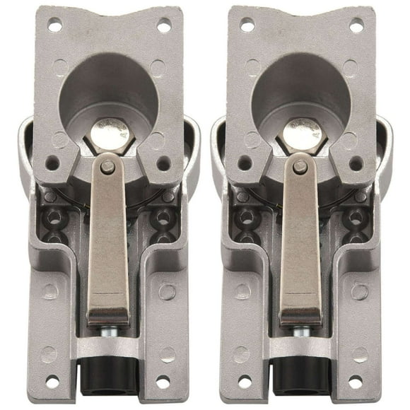 2X Arrival Surf Skate Trucks Alloy 7-Inch Land Surfboard Skateboard Bracket Base Black C7 Bridge Spring Bracket,Silver