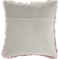thumbnail image 2 of Nourison Shag Ombre Lavender Decorative Throw Pillow , 20" x 20", 2 of 2