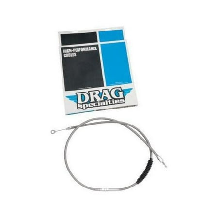 - Drag Specialties 0652-1388 Black Vinyl High Efficiency Clutch Cable - 52 9/16in.