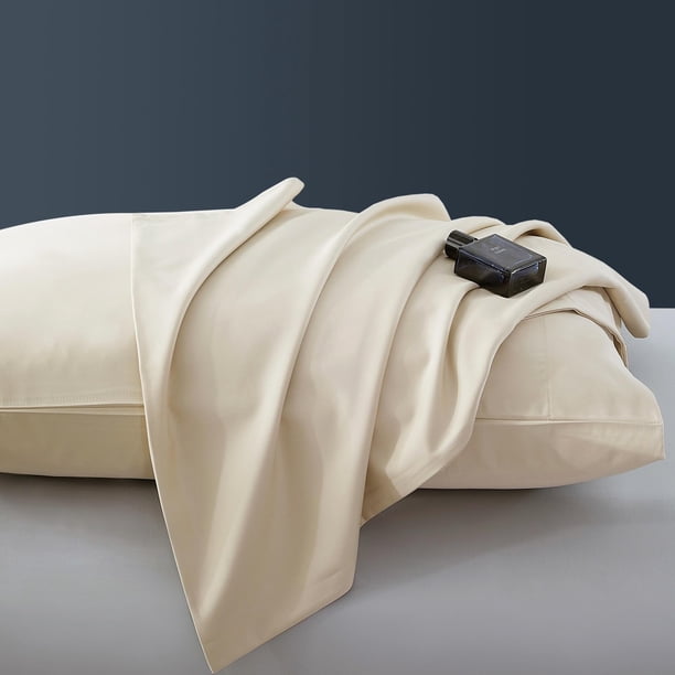 Fundas de Almohada Zaizaihome King 51x91 cm Algodón 1000 Hilos