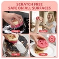 thumbnail image 7 of Cleangor 4pcs Scrub Sponges, Dual-Sided Temperature-Controlled Dish Sponges, Scratch-Free, Easy to Clean, Kitchen Cleaning Sponges for Tough Stains, Delicate Surfaces, Glassware, Cookware, Appliances, 7 of 7