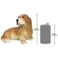 thumbnail image 3 of Design Toscano Brown Basset Puppy Dog Statue, 3 of 7